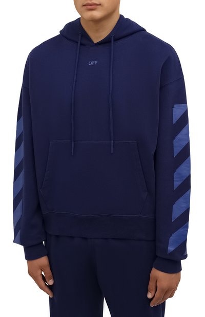 Хлопковое худи OFF-WHITE, арт. 0MBB037F21FLE007, фото 3
