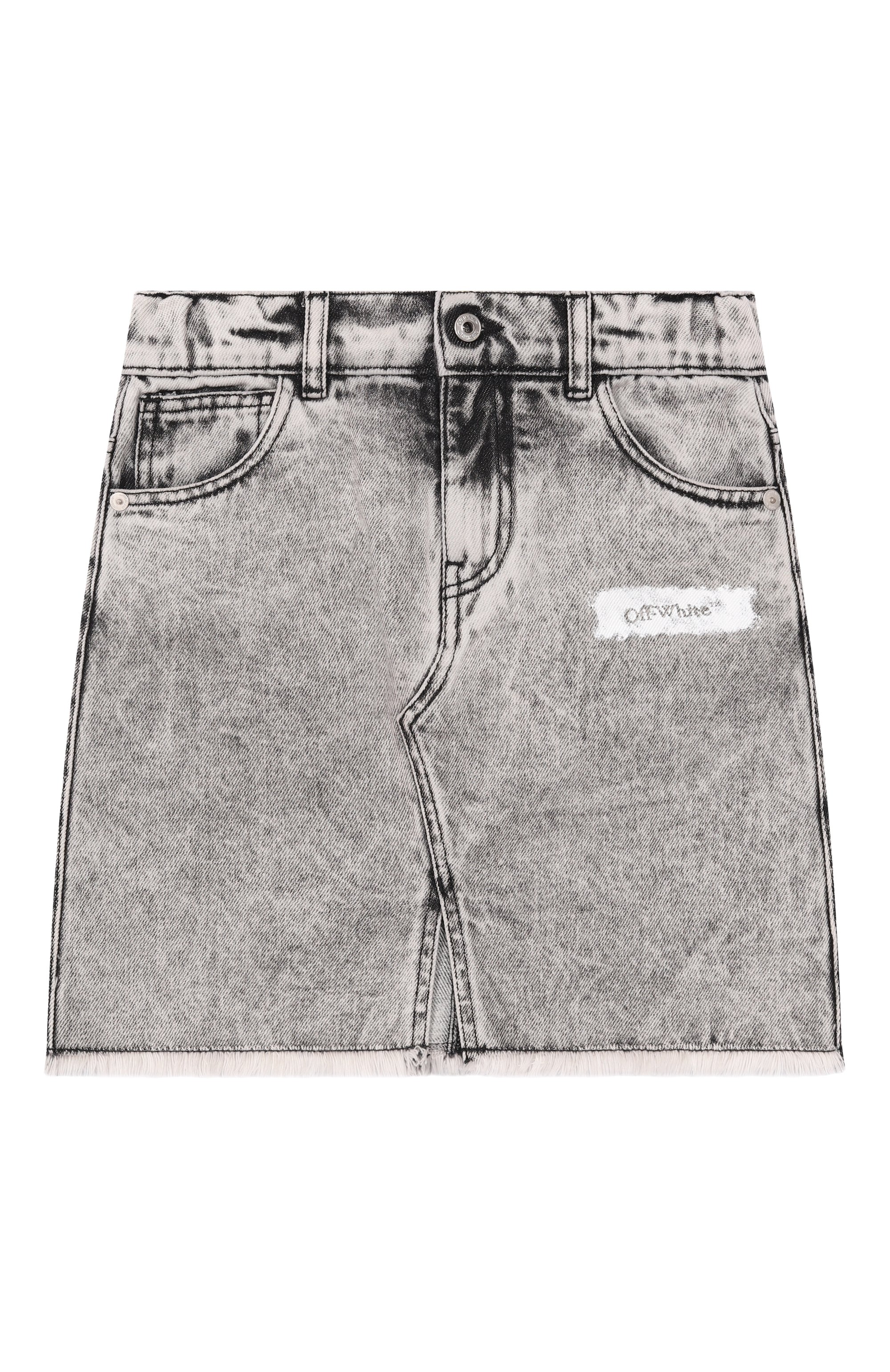 Джинсовая юбка OFF-WHITE, арт. 0GYF00AF25DEN001/4-12, фото 1