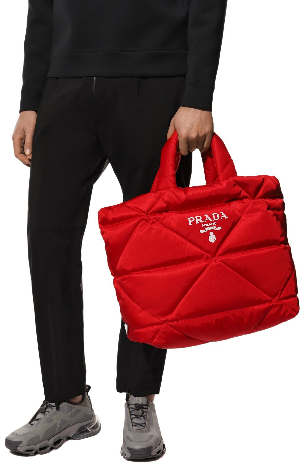 Текстильная сумка-тоут PRADA, арт. 2VG082-2DXR-F0011-OOO, фото 2