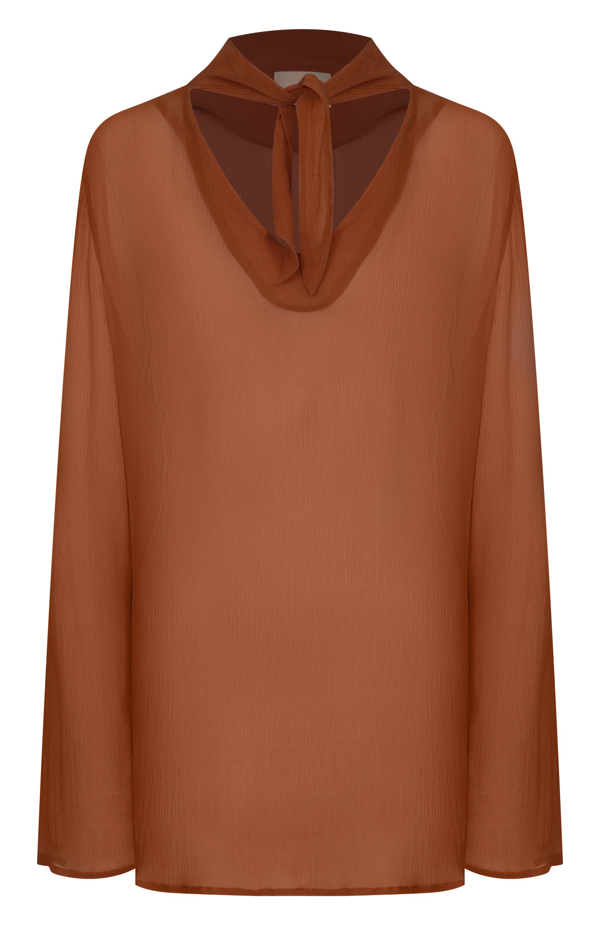 Шелковая блузка ALBUS LUMEN, арт. AL.RT25.001.BL0USE, фото 1