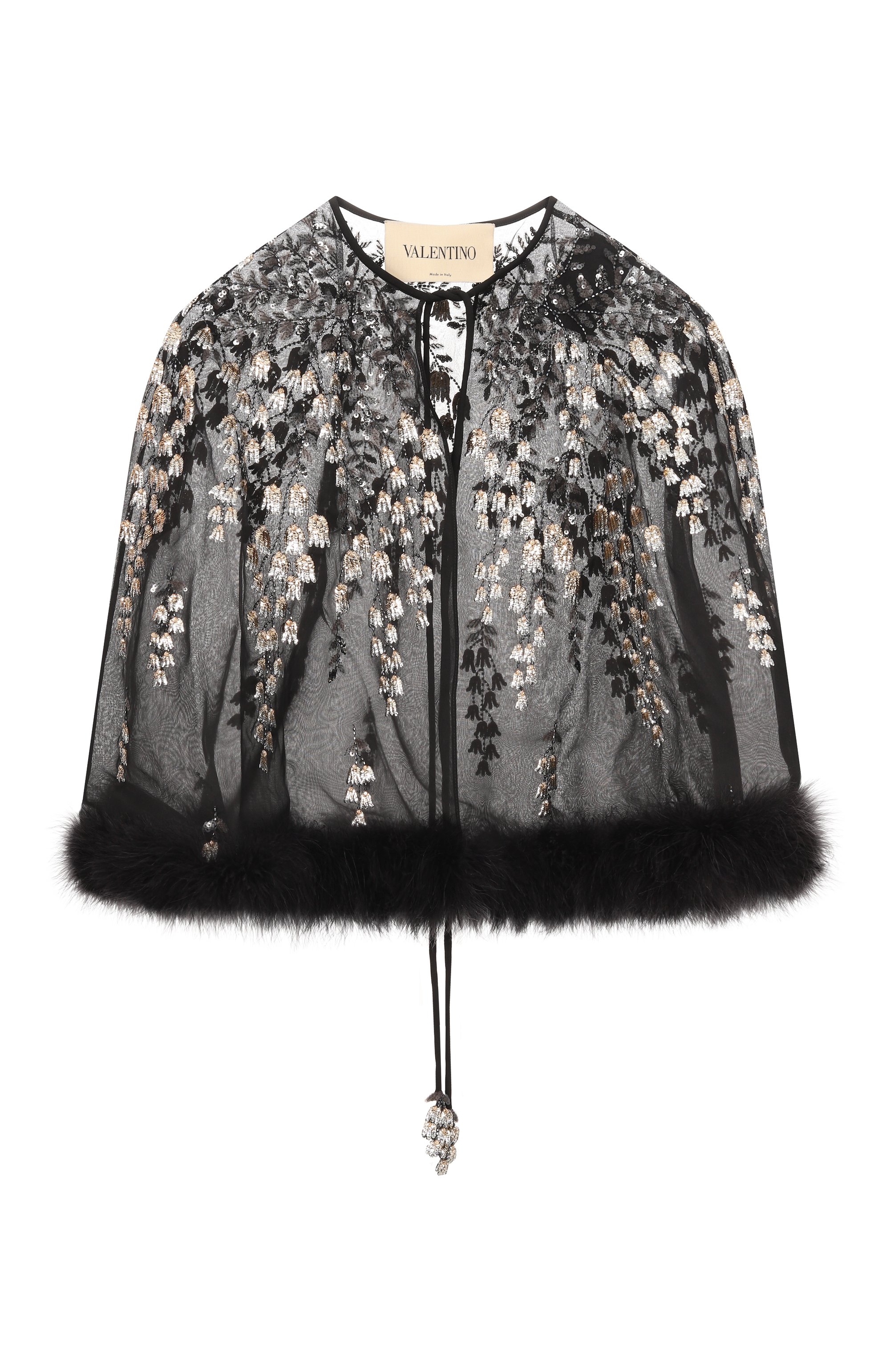 Шелковая накидк а VALENTINO, арт. 8B3CG4N6/1C8, фото 1