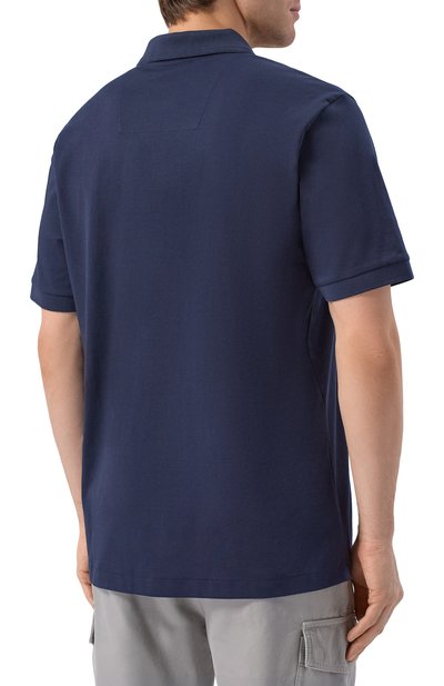 Хлопковое поло BOSS, арт. 50554185, фото 4