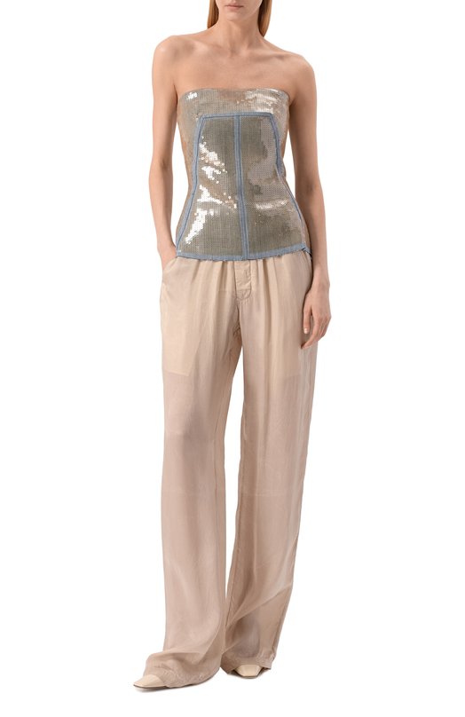 Брюки Rick Owens RP01F6325/N Бежевый  RP01F6325/N Фото 2