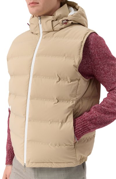 Пуховый жилет BRUNELLO CUCINELLI, арт. MM4911995, фото 5