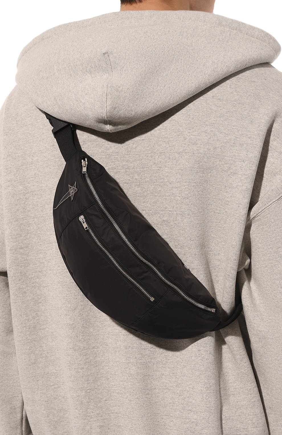 Текстильная поясная сумка rick owens x champion RICK OWENS, арт. CM01D6097/CHNY, фото 2