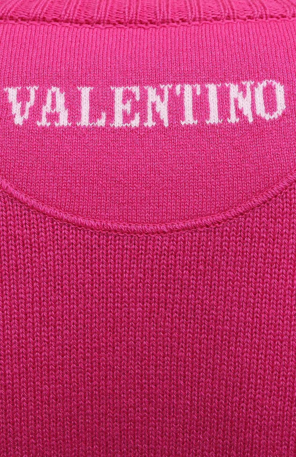 Кашемировый свитер VALENTINO фуксия цвета по цене 134000 руб., арт. WB3KCC266LS, фото 5 Кашемировый свитер VALENTINO, арт. WB3KCC266LS, фото 5