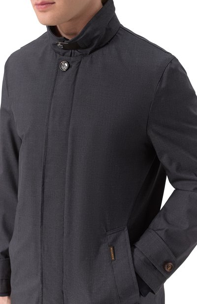 Плащ из шерсти и шелка duca-l5 MOORER, арт. DUCA-L5, фото 5