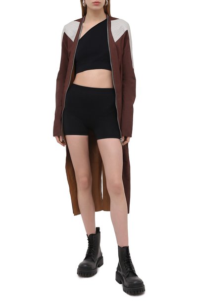 Топ RICK OWENS черного цвета по цене 24500 руб., арт. RP21S3692/KSP, фото 2 Топ RICK OWENS, арт. RP21S3692/KSP, фото 2