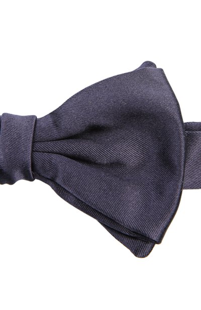 Галстук-бабочка GIORGIO ARMANI синего цвета по цене 15900 руб., арт. 360031/5A998, фото 3 Галстук-бабочка GIORGIO ARMANI, арт. 360031/5A998, фото 3