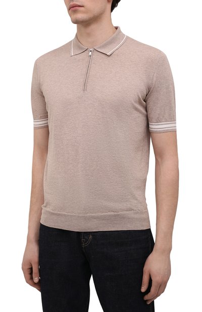 Хлопковое поло FIORONI, арт. MK24242C2, фото 3