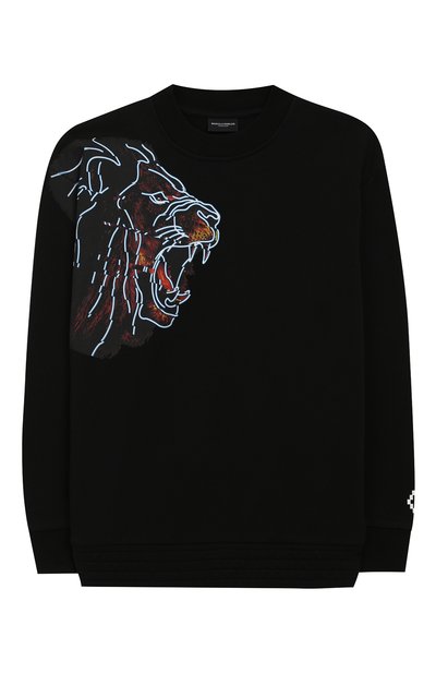 Хлопковый свитшот MARCELO BURLON KIDS OF MILAN, арт. 20E/B/MB/2001/0020/8-14Y, фото 1