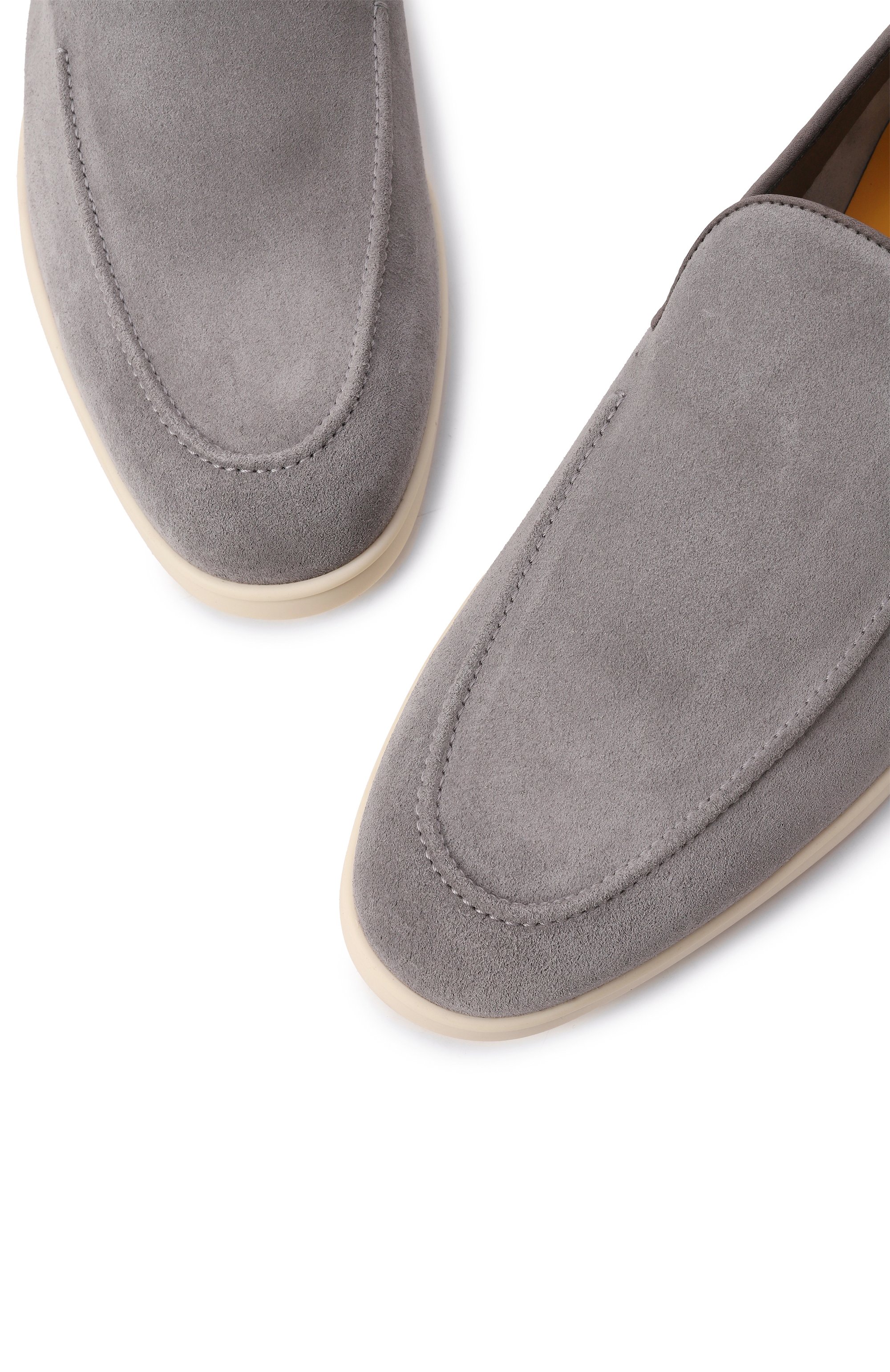 Замшевые лоферы DOUCAL'S, арт. DU3413NWMAUY009G, фото 7