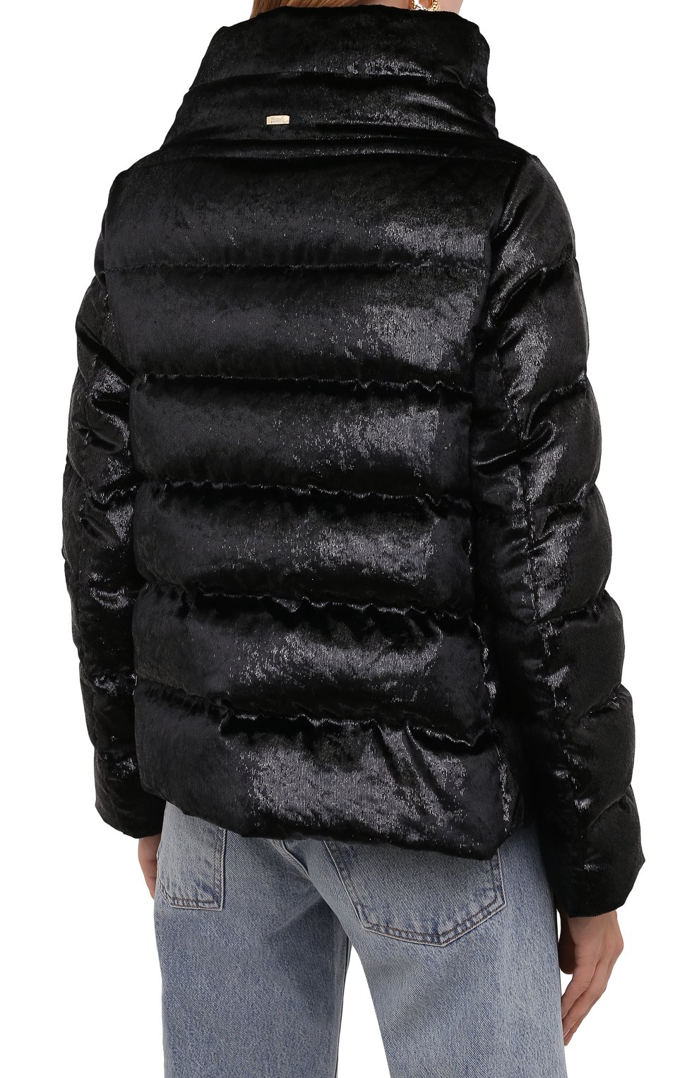 Пуховая куртка HERNO черного цвета по цене 61450 руб., арт. PI1318D/15019, фото 4 Пуховая куртка HERNO, арт. PI1318D/15019, фото 4