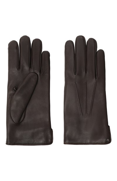 Мужские кожаные перчатки CANALI, арт. GUA01/ZA00036