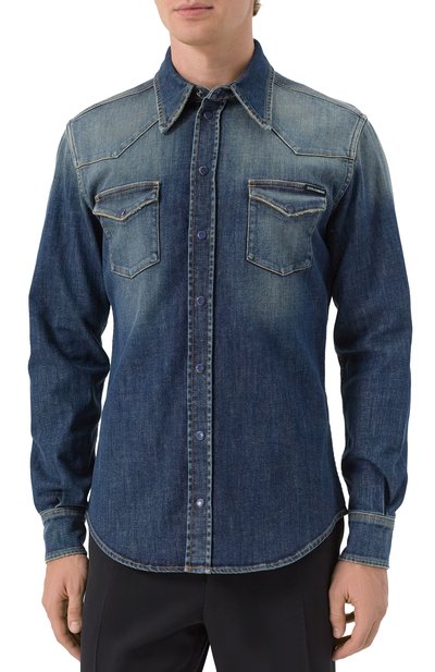 Джинсовая рубашка DOLCE & GABBANA, арт. G5JC8D/G8GW9, фото 3