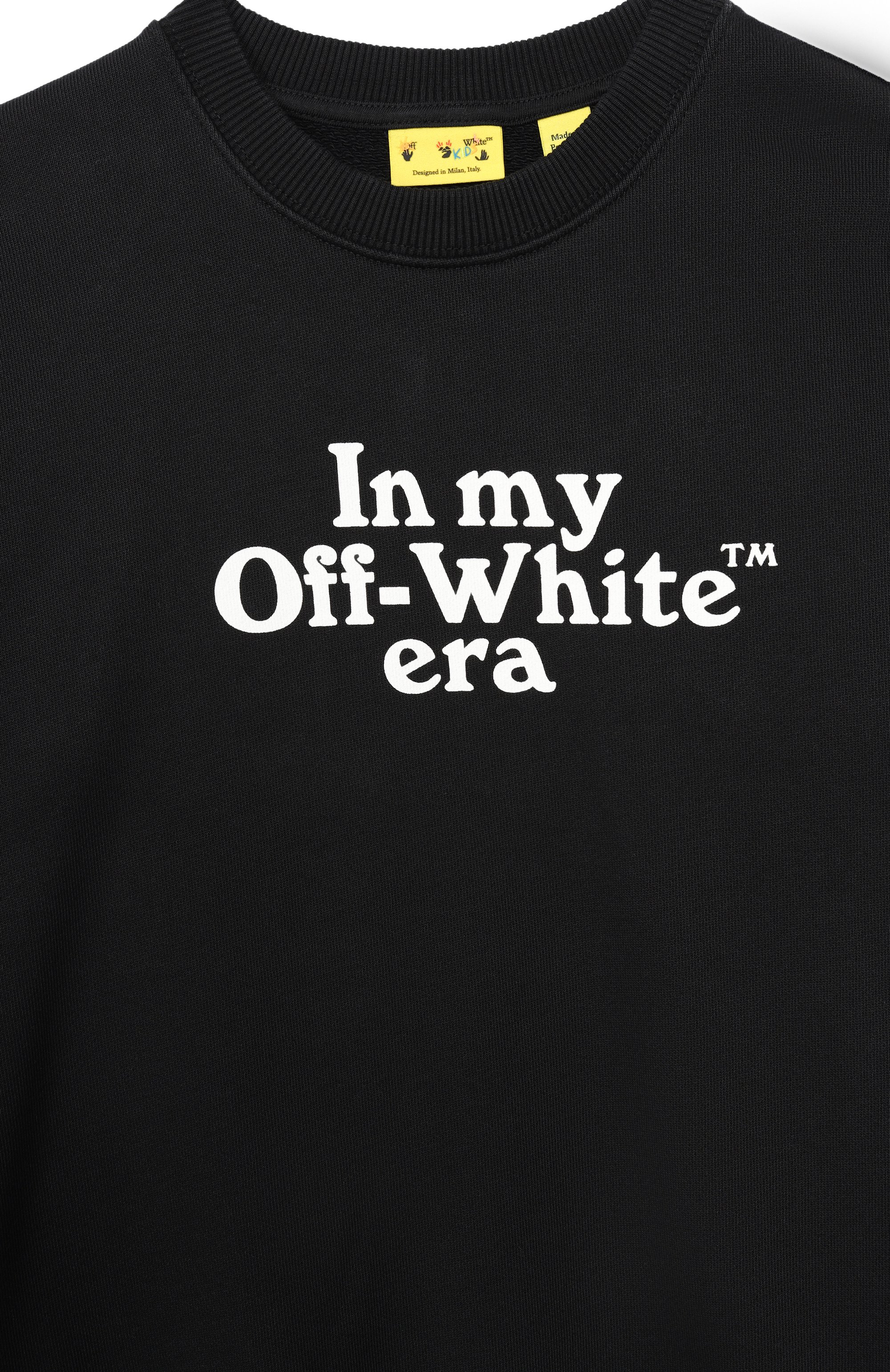 Хлопковый свитшот OFF-WHITE, арт. 0BBA001S26FLE006, фото 3