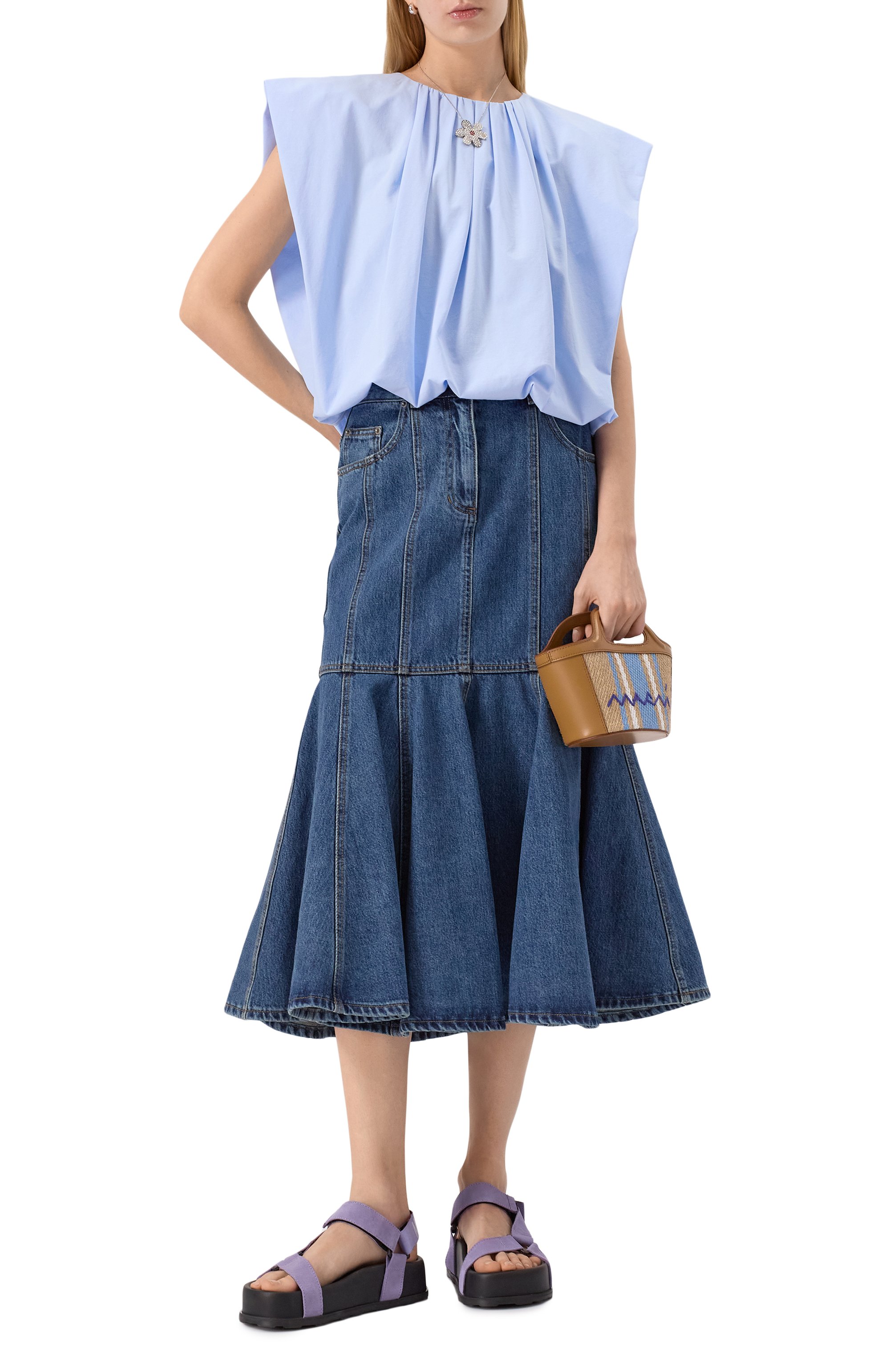 Джинсовая юбка JUUN.J, арт. JW5327W07Q, фото 2