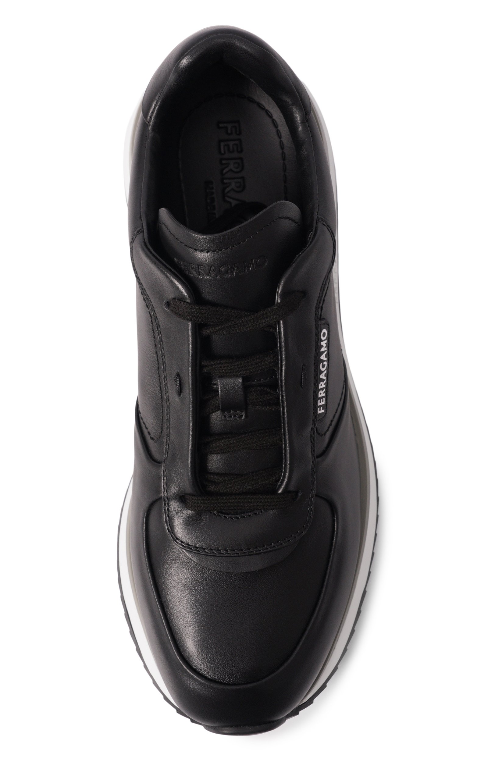 Кожаные кроссовки FERRAGAMO, арт. 02A092/787511, фото 5