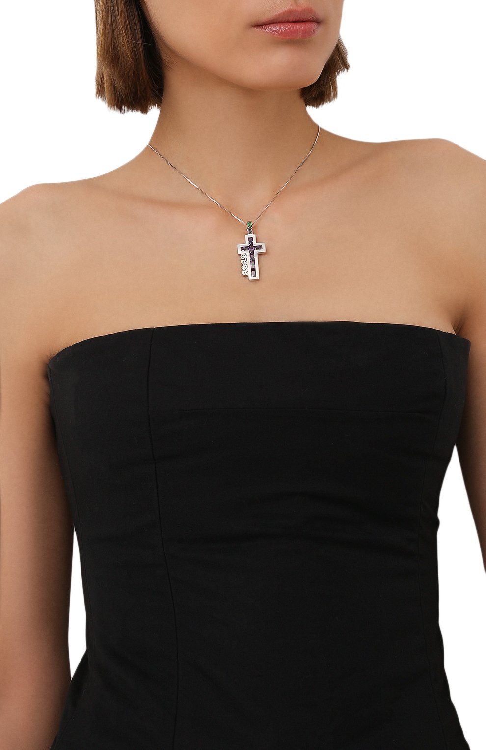 Подвеска на цепочке asap LEVASHOVAELAGINA, арт. crossa/n, фото 2