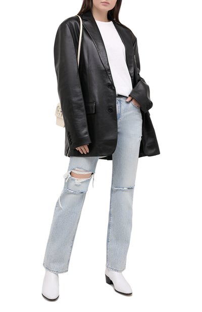 Джинсы RTA голубого цвета по цене 37400 руб., арт. WF0205-1004LBD2, фото 2 Джинсы RTA, арт. WF0205-1004LBD2, фото 2