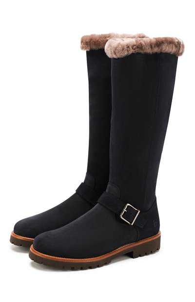 Замшевые сапоги с меховой отделкой BEBERLIS, арт. 20898-A/35-38, фото 1