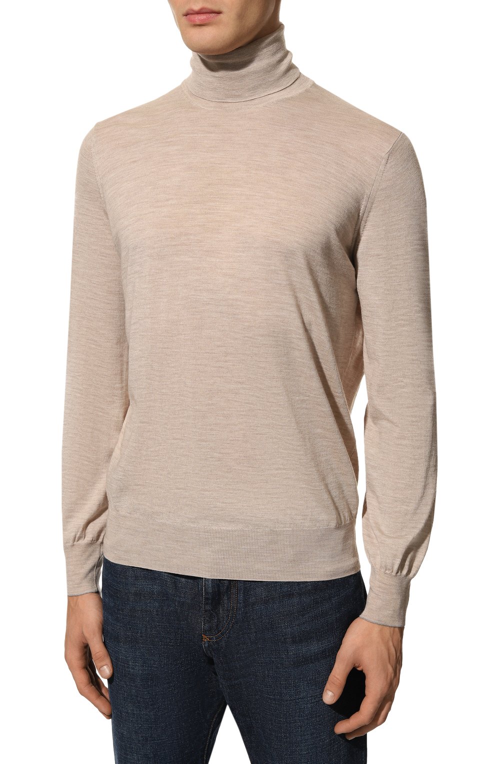 Водолазка из шерсти и кашемира BRUNELLO CUCINELLI, арт. M2400103, фото 3