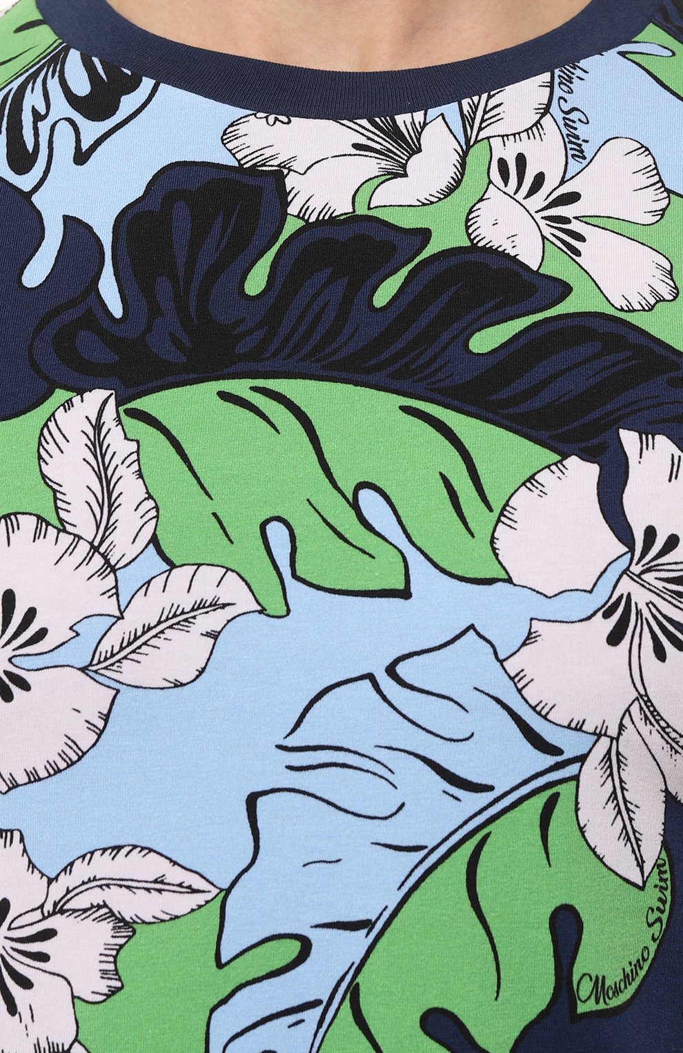 Хлопковая футболка MOSCHINO, арт. 231V3/A0701/9413, фото 5