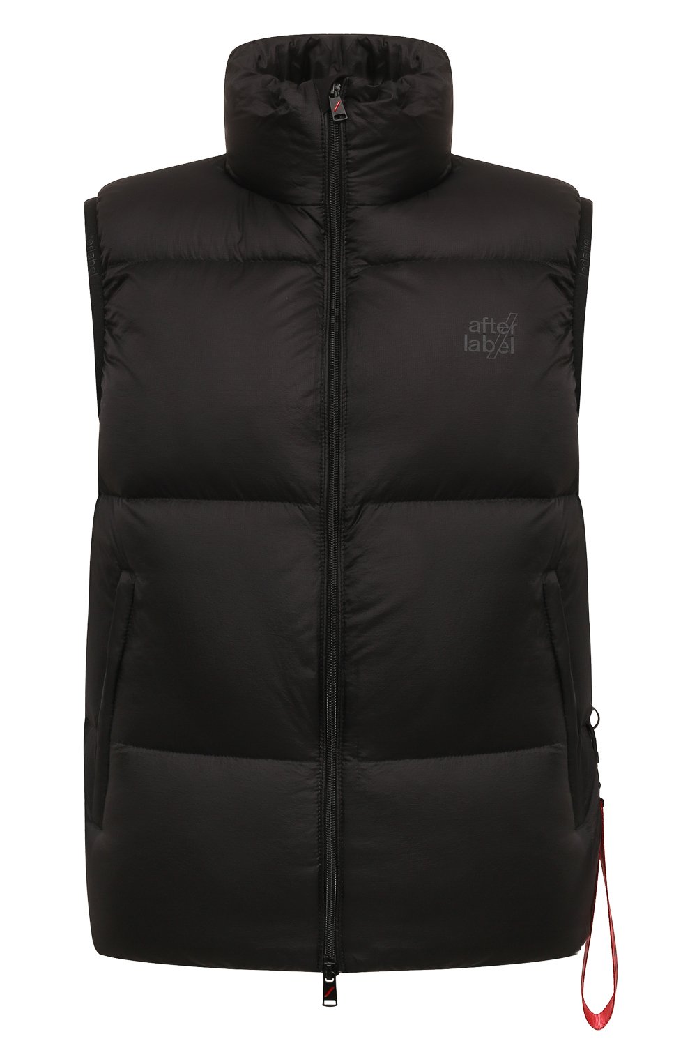 Пуховый жилет AFTER LABEL черного цвета по цене 48450 руб., арт. ANAPA/N061, фото 1 Пуховый жилет AFTER LABEL, арт. ANAPA/N061, фото 1