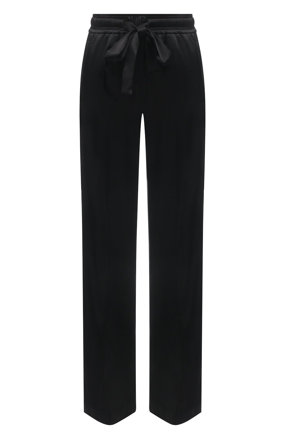 Брюки DOROTHEE SCHUMACHER черного цвета по цене 37050 руб., арт. 548901/SATIN PERFECTI0N, фото 1 Брюки DOROTHEE SCHUMACHER, арт. 548901/SATIN PERFECTI0N, фото 1