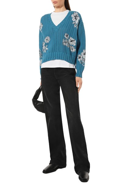 Хлопковый свитер PINKO, арт. 101131-A00V, фото 2