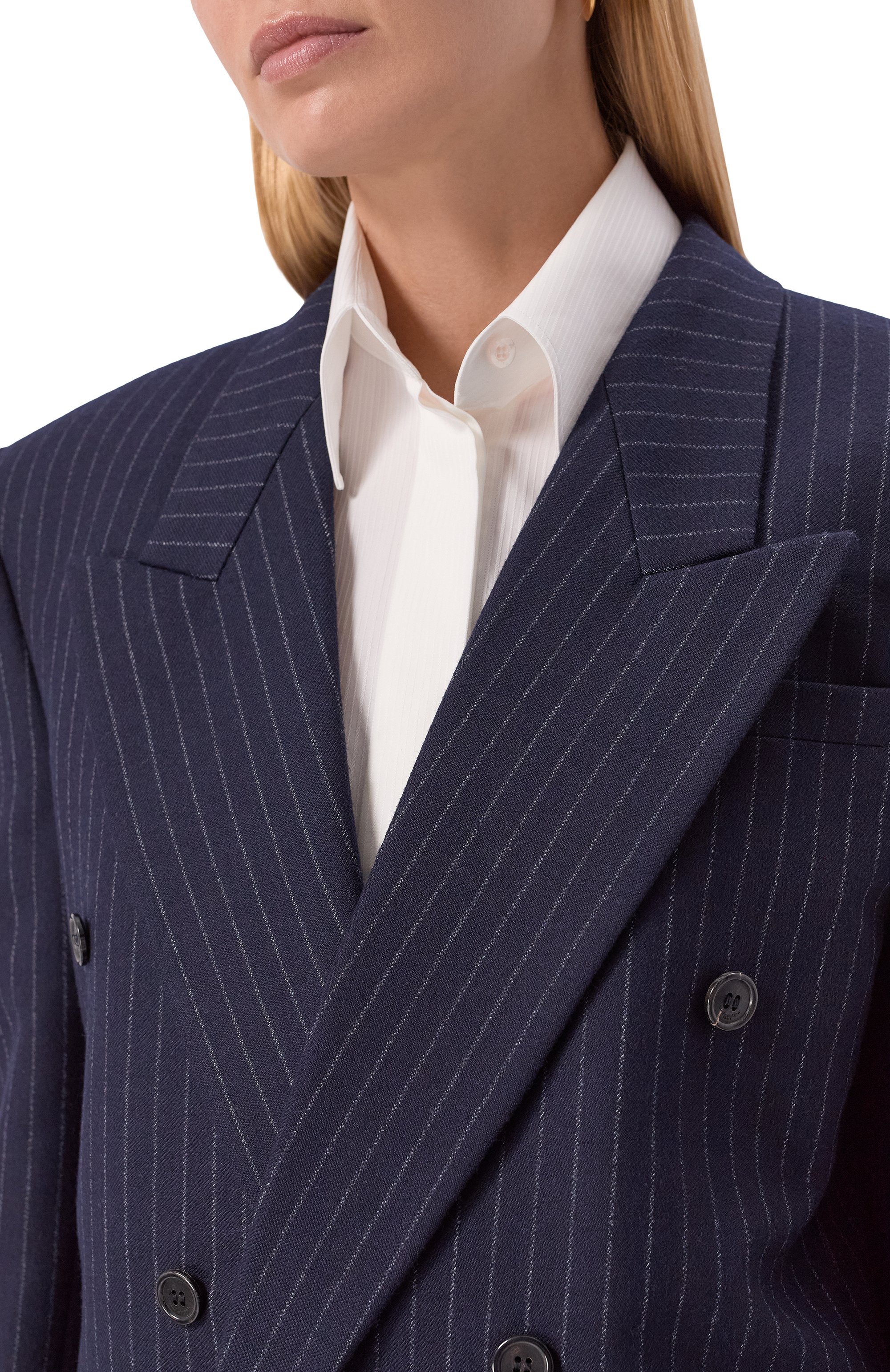 Шерстяной жакет SAINT LAURENT, арт. 762930/Y127W, фото 5