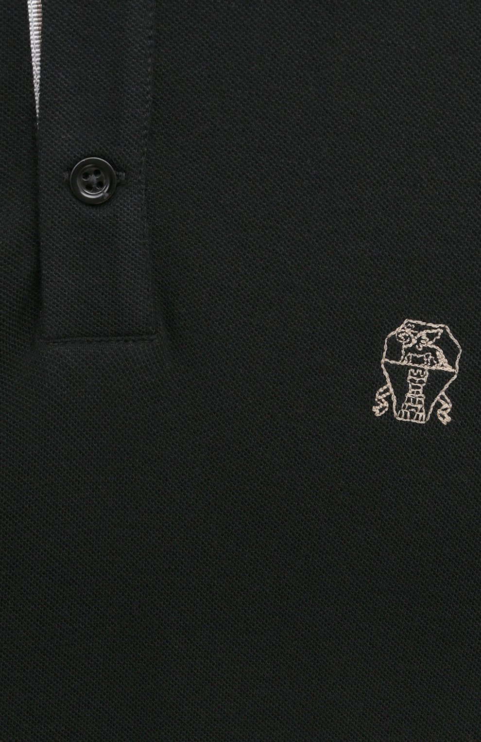 Хлопковое поло BRUNELLO CUCINELLI, арт. BE854T315C, фото 3