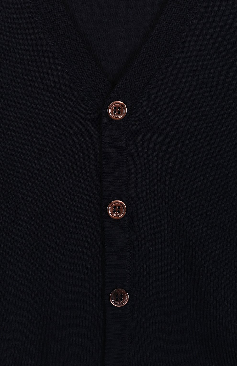 Шерстяной кардиган на пуговицах GUCCI, арт. 418775/X1284, фото 3