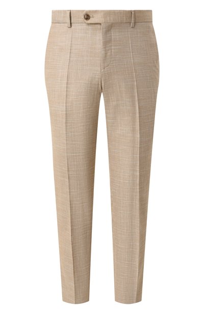 Мужские брюки из шерсти и хлопка BOSS, арт. 50535685