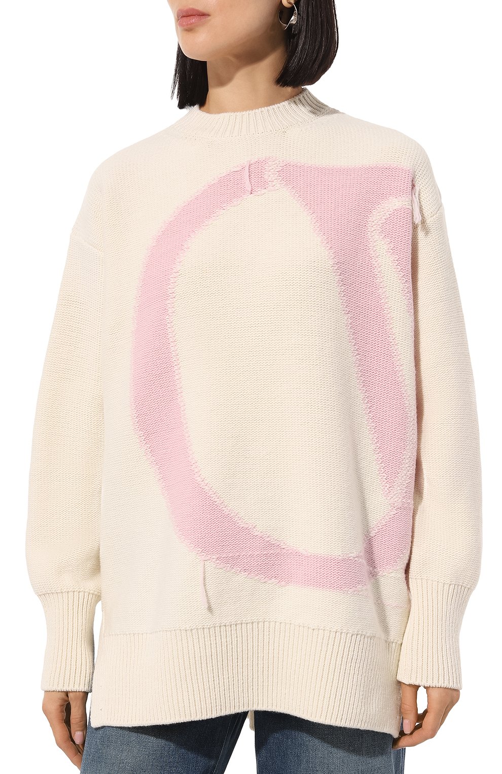 Шерстяной свитер OFF-WHITE, арт. 0WHE102F24KNI001, фото 3