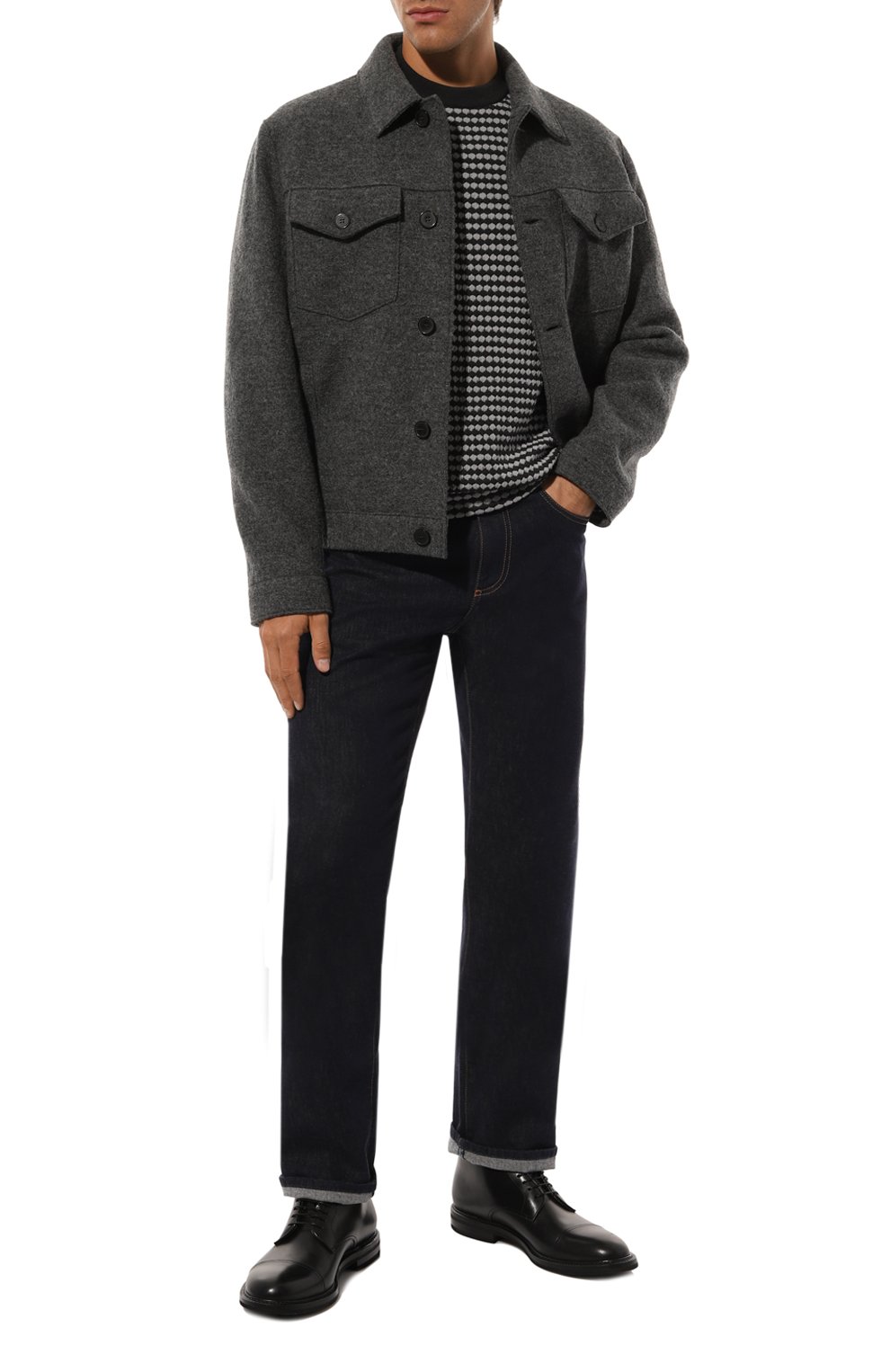 Шерстяной джемпер GIORGIO ARMANI, арт. GM000271/AF12313, фото 2