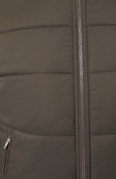 Комбинированная куртка с отделкой из нутрии MVST, арт. 53450/6596, фото 5