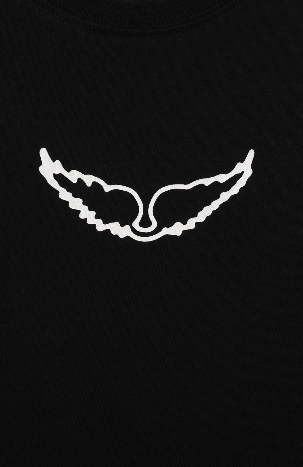 Хлопковая футболка ZADIG AND VOLTAIRE, арт. X60235, фото 3