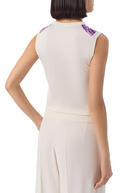 Шелковый топ DOLCE & GABBANA, арт. FXT06T/JBSJF, фото 4