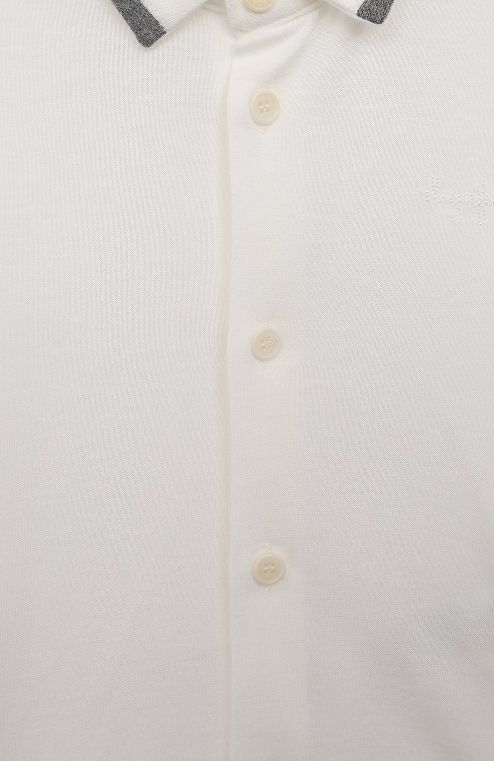 Хлопковые боди IL GUFO белого цвета по цене 9485 руб., арт. A23MB010MF002/12M-18M, фото 3 Хлопковые боди IL GUFO, арт. A23MB010MF002/12M-18M, фото 3