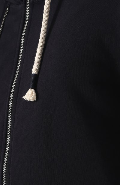 Хлопковая толстовка на молнии с капюшоном THE EDITOR, арт. E406973L23/5081, фото 5