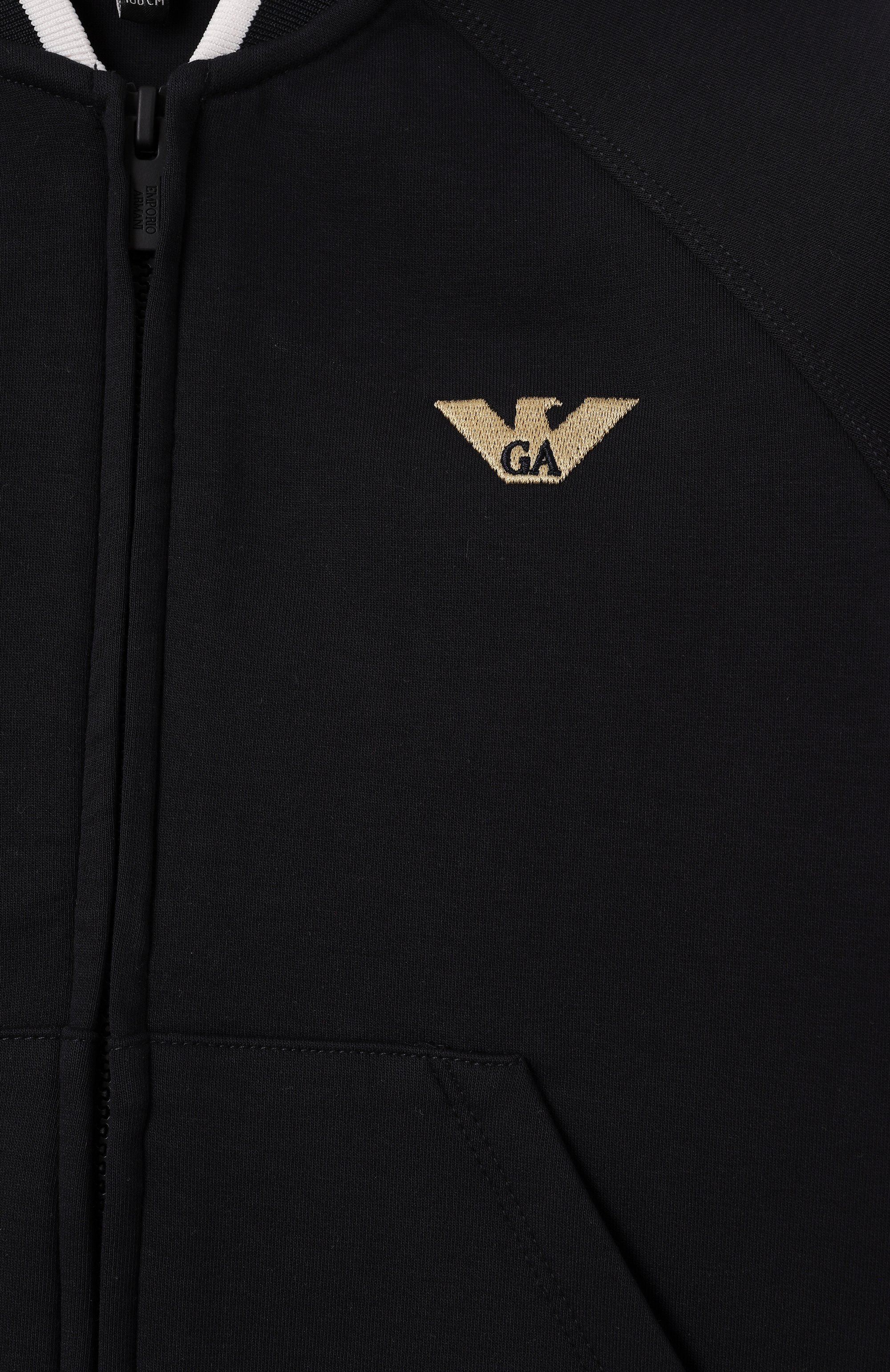 Хлопковая толстовка EMPORIO ARMANI, арт. EB000262/AF10126, фото 3