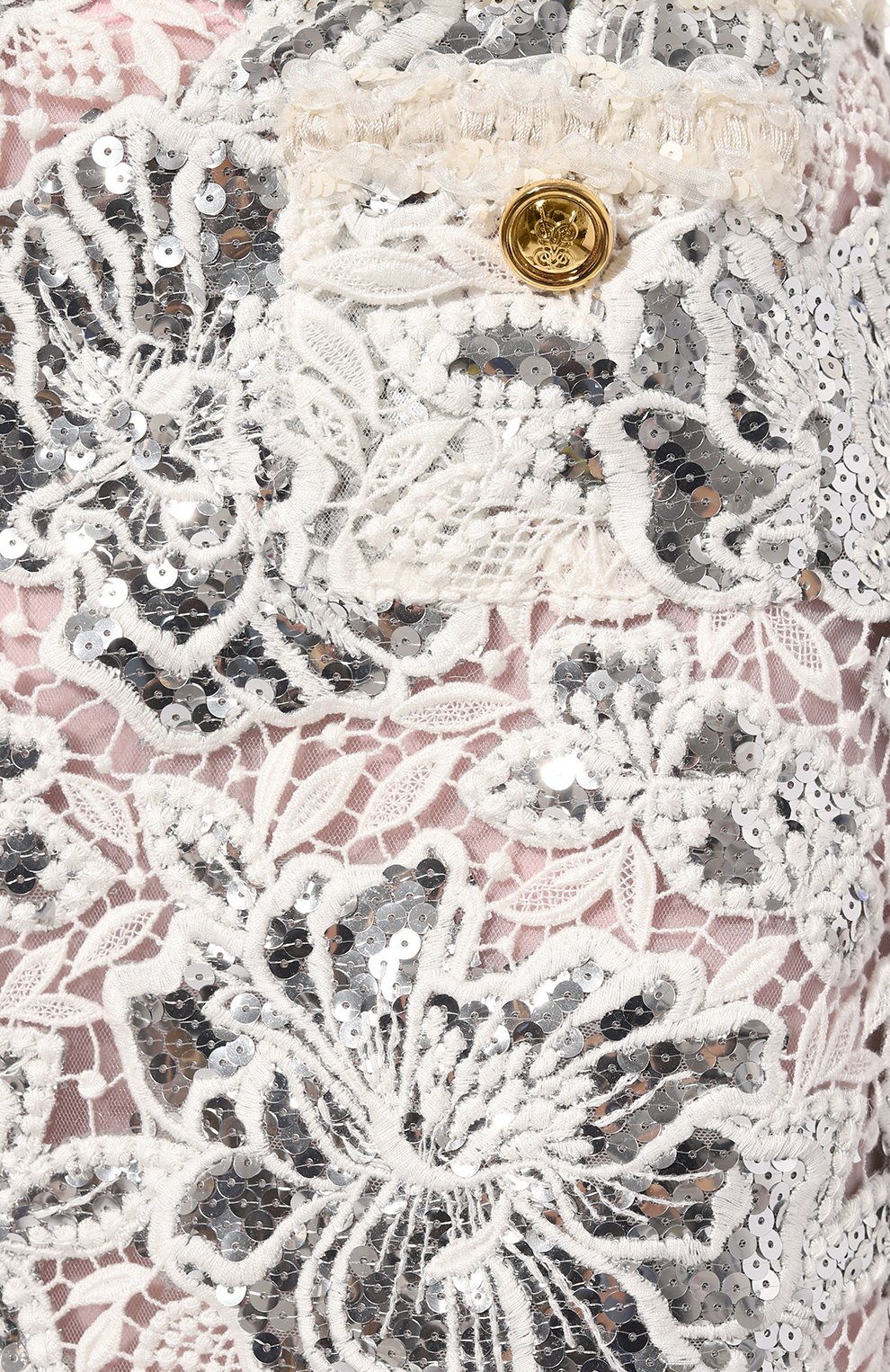 Юбка с отделкой пайетками GIAMBATTISTA VALLI, арт. 24FWPVCA2058-28EMB, фото 5