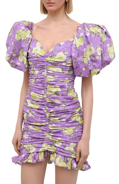 Хлопковое платье GIUSEPPE DI MORABITO, арт. SS21180DR-126-ST12, фото 3