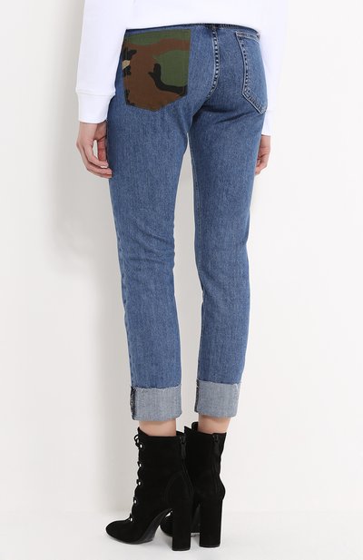 Укороченные джинсы-скинни с отворотами RAG AND BONE, арт. W1590K510KIL, фото 4