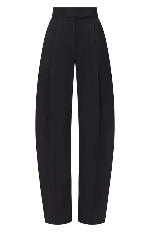 Шерстяные брюки The Attico 251WCP00102/WWW065AA Чёрный 251WCP00102/WWW065AA