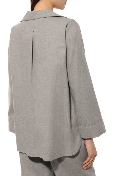 Пижама из хлопка и шерсти ZIMMERLI, арт. 4600-11000, фото 4