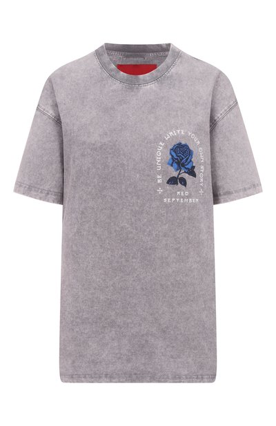 Женская хлопковая футболка RED SEPTEMBER, арт. 825.01.TSS21.04