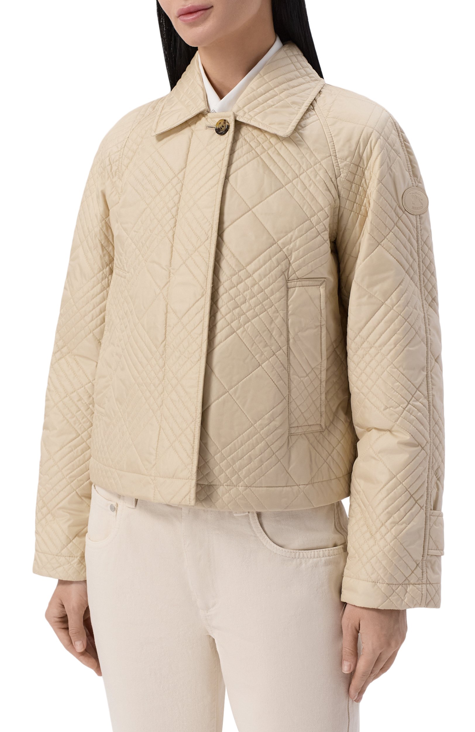 Куртка BURBERRY бежевого цвета по цене 208000 руб., арт. 8123878, фото 3 Куртка BURBERRY, арт. 8123878, фото 3