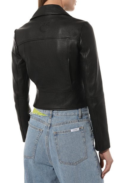 Кожаная куртка PINKO, арт. 100267-Y6WL, фото 4